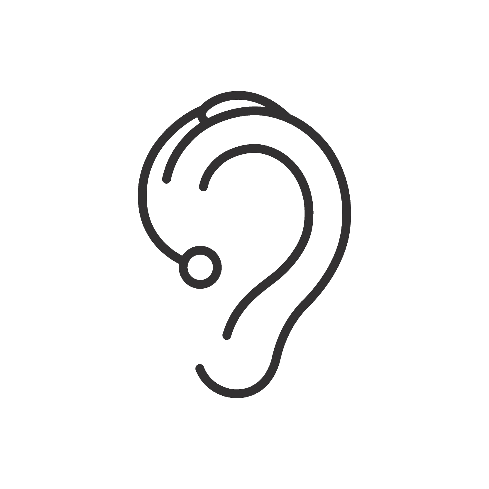 RIE in ear icon
